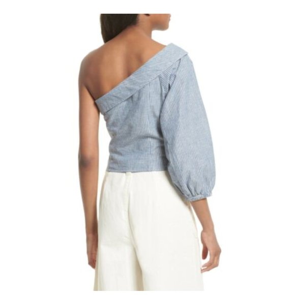 NEW Free People One Shoulder Top Size 8 - Picture 3 of 4